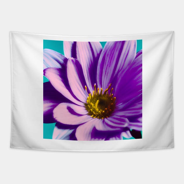 Purple flower tapestry hot sale