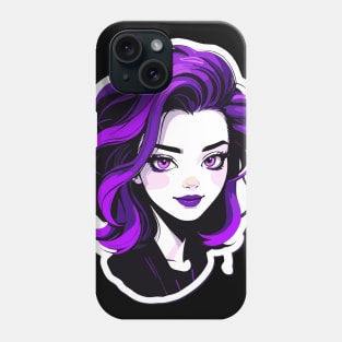 cartoon girl Phone Case