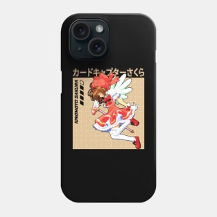 Graphic Art Sakura Girl Japanese Anime Phone Case