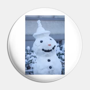 Snowman Pin