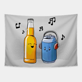 Music To My Beers Tapestry