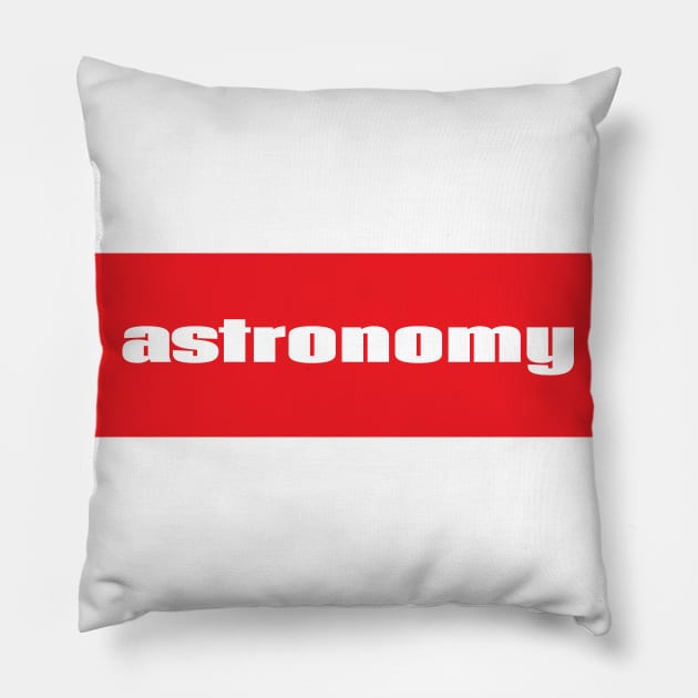 Astronomy Pillow by ProjectX23Red