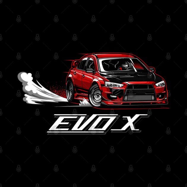 Mitsubishi Evo 10 by JDMAPEX