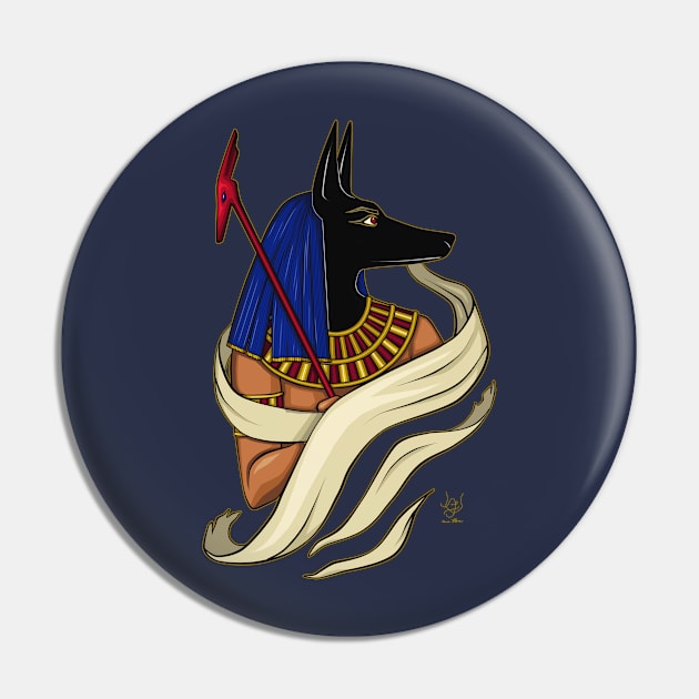 Anubis Pin by BastetLand