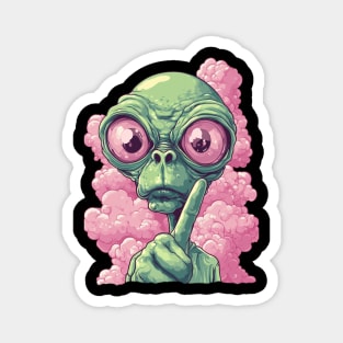 Cosmic Command: The Pointing Alien Magnet