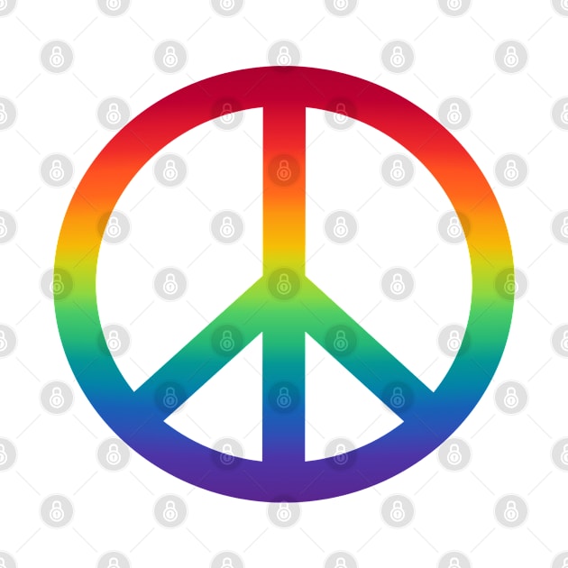 Pride Peace Sign by snknjak