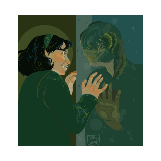 The shape of water by Dreww