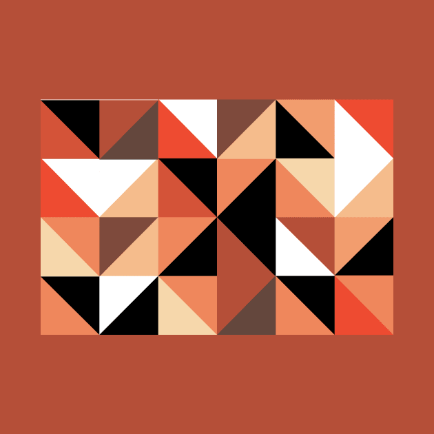 Beautiful colored geometric shapes by noke pattern