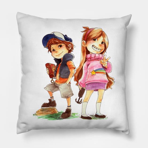 Gravity  Falls Pillow by ArchiriUsagi