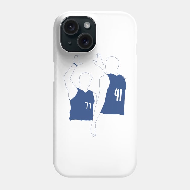 High five Phone Case by Mavs Step Back