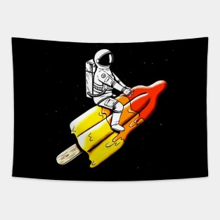 Melted Rocket Tapestry