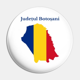 Botosani County, Romania. Pin