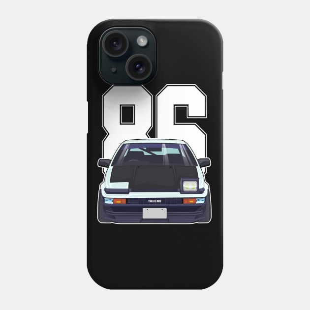 Toyota Sprinter Trueno AE86 Phone Case by squealtires