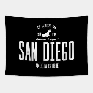 USA, America, San Diego, California Tapestry