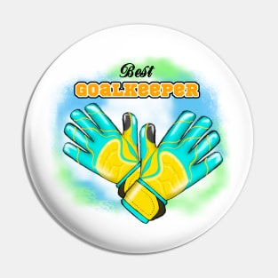 Best Goalkeeper Pin