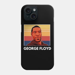 George Floyd I Can't Breathe. Phone Case