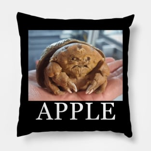 Apple the Crab Meme Pillow