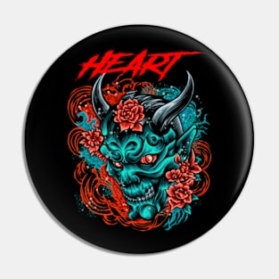 HEART BAND MERCHANDISE Pin