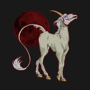 Red Moon - Deathicorn T-Shirt