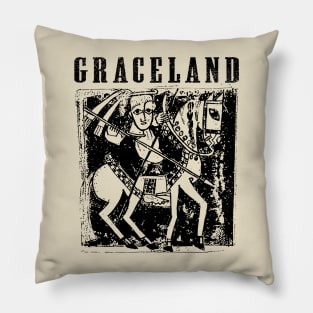 Graceland // folk retro Pillow