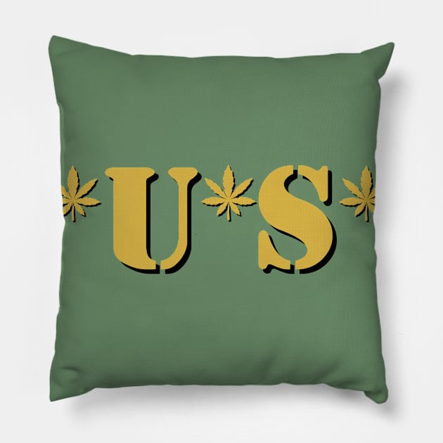 K*U*S*H Pillow by bobgoodallart