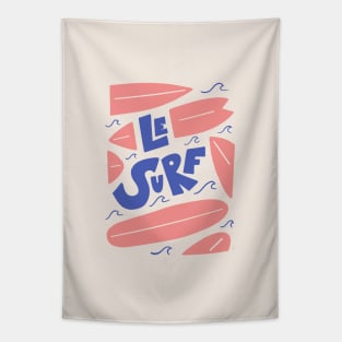 Le Surf French Tapestry