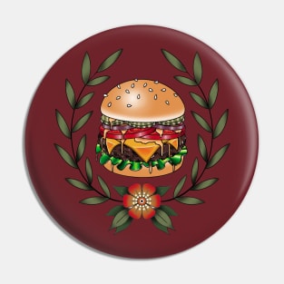 Cheeseburger Pin