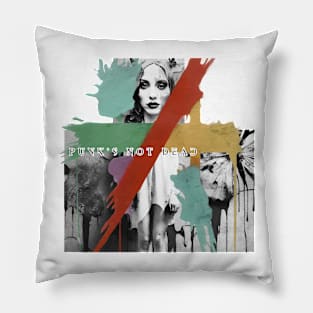 punk's not dead #001 Pillow