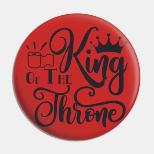 Christmas King Of The Throne Pin