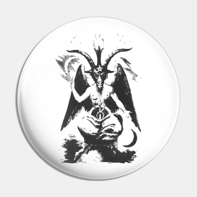 Baphomet Pin by JeremyGoodacre