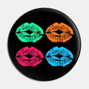 Lips Kiss Pin