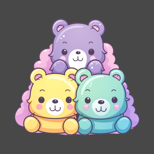 Kawaii Care Bears by Yamabushi's Kawaii Store