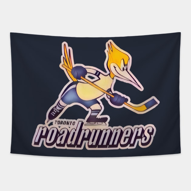 Toronto Roadrunners Hockey Tapestry by Kitta’s Shop