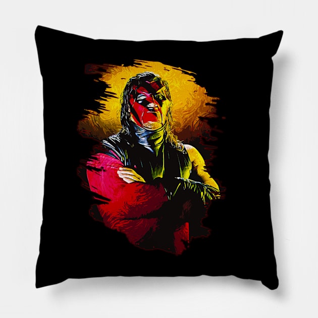 Kane | WWE | Brush Art Pillow by Nana On Here