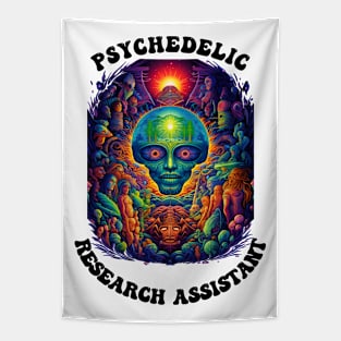 Psychedelic Research Assistant Tapestry