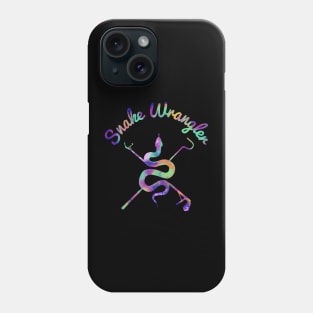 Snake Wrangler Galaxy Tie Dye Logo Phone Case