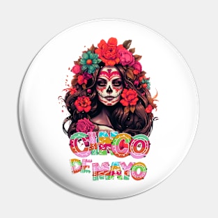 Cinco De Mayo Shirt Women Girl Kids Mexican Fiesta Squad Pin