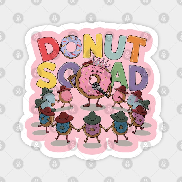 Donut Squad Magnet by Moulezitouna