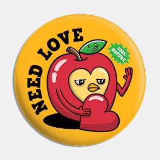 apple love Pin