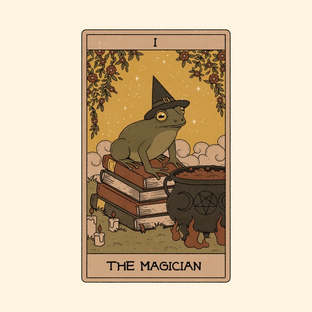 The Magician - Frogs Tarot by thiagocorrea