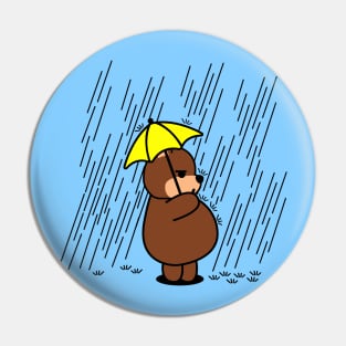 Bad Day Bear Pin