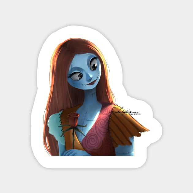 Sally Skellington (Without BG moon) Magnet by AuCo47