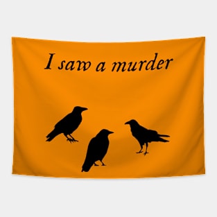 I Saw A Murder Tapestry