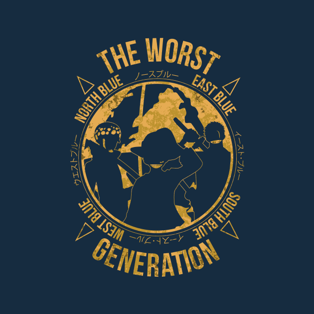 One Piece - The Worst Generation by Coconut