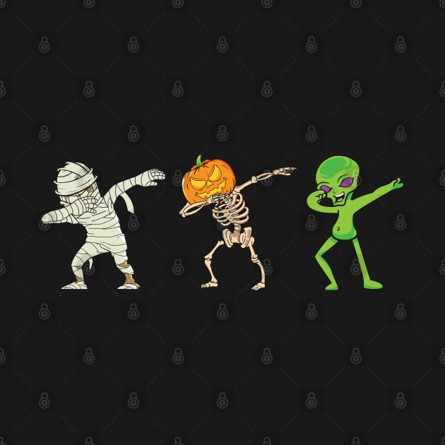 Dabbing alien by MZeeDesigns