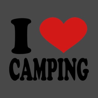 I Love Camping T-Shirt