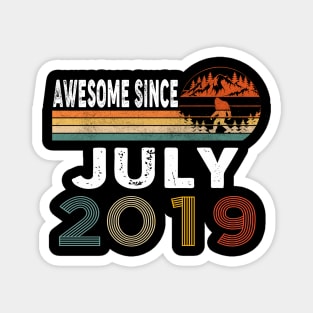 Awesome Since July 2019 Magnet