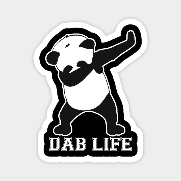 Panda Dab Life Magnet by obet619315