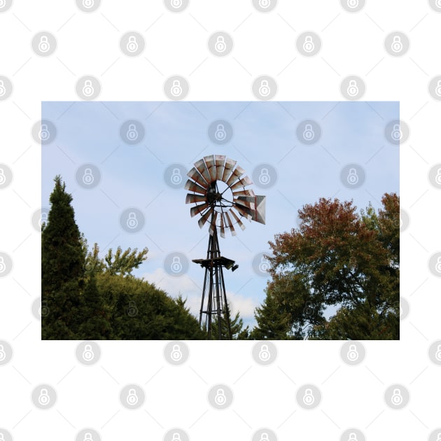 Rustic Windmill by Rosey Elisabeth
