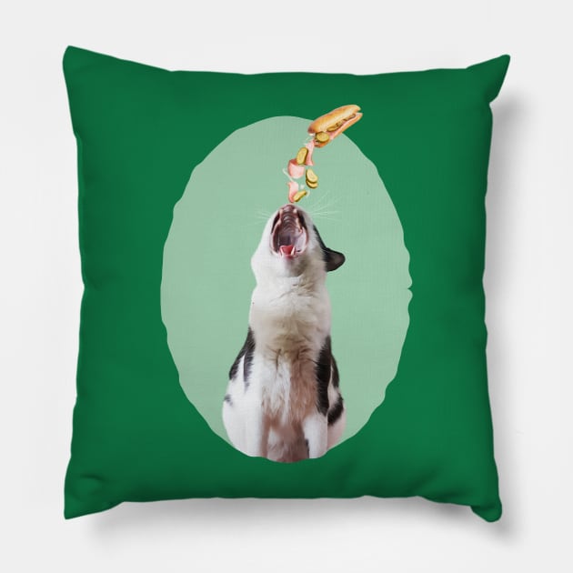 My Fav Food Is Ham Sandwich Pillow by leBoosh-Designs